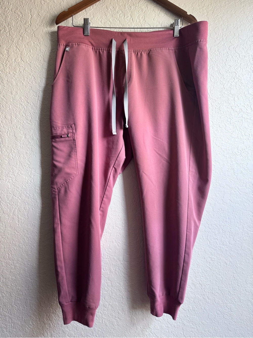 FIGS Zamora Jogger Scrub Pants Mauve Pink XL Petite W18SW2005P